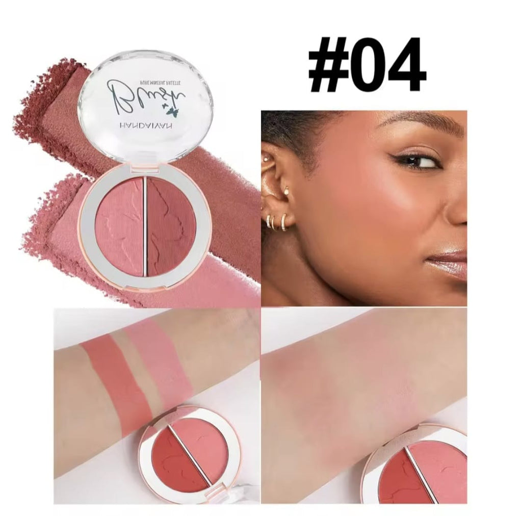 Blush + iluminador compacto