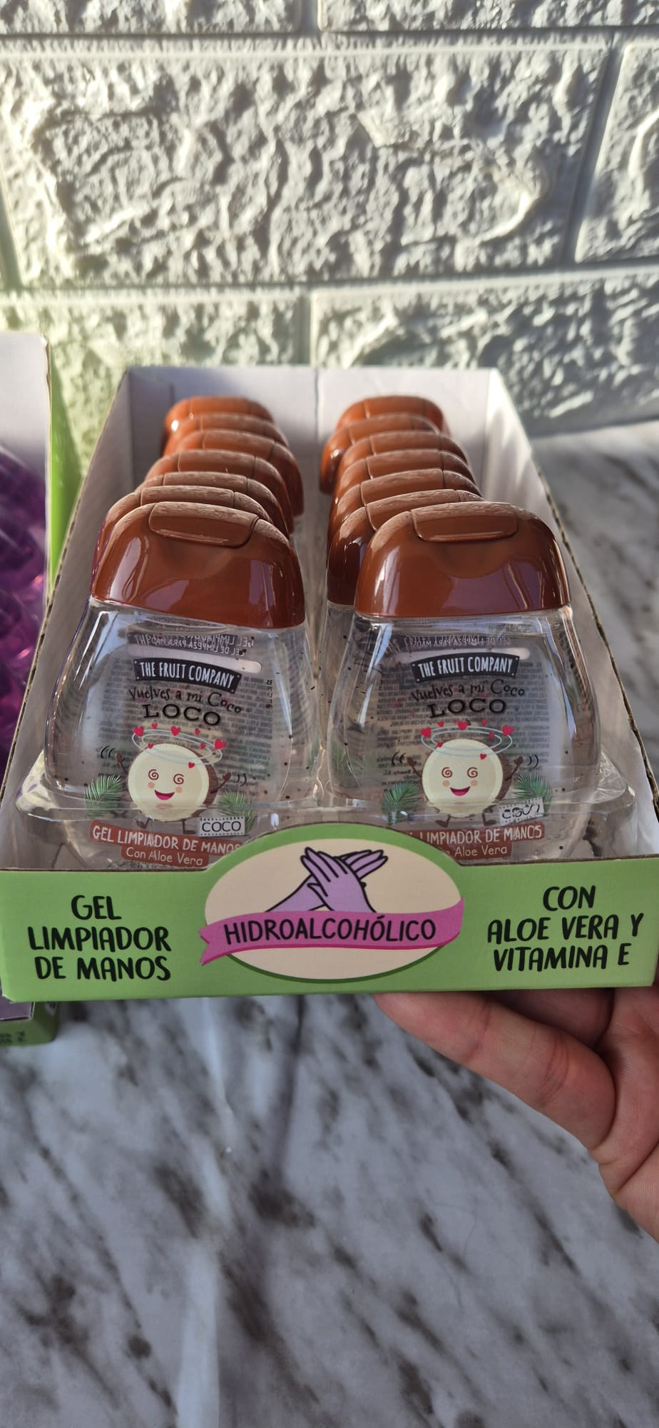 Gel de Manos Antibacterial The Fruit Company
