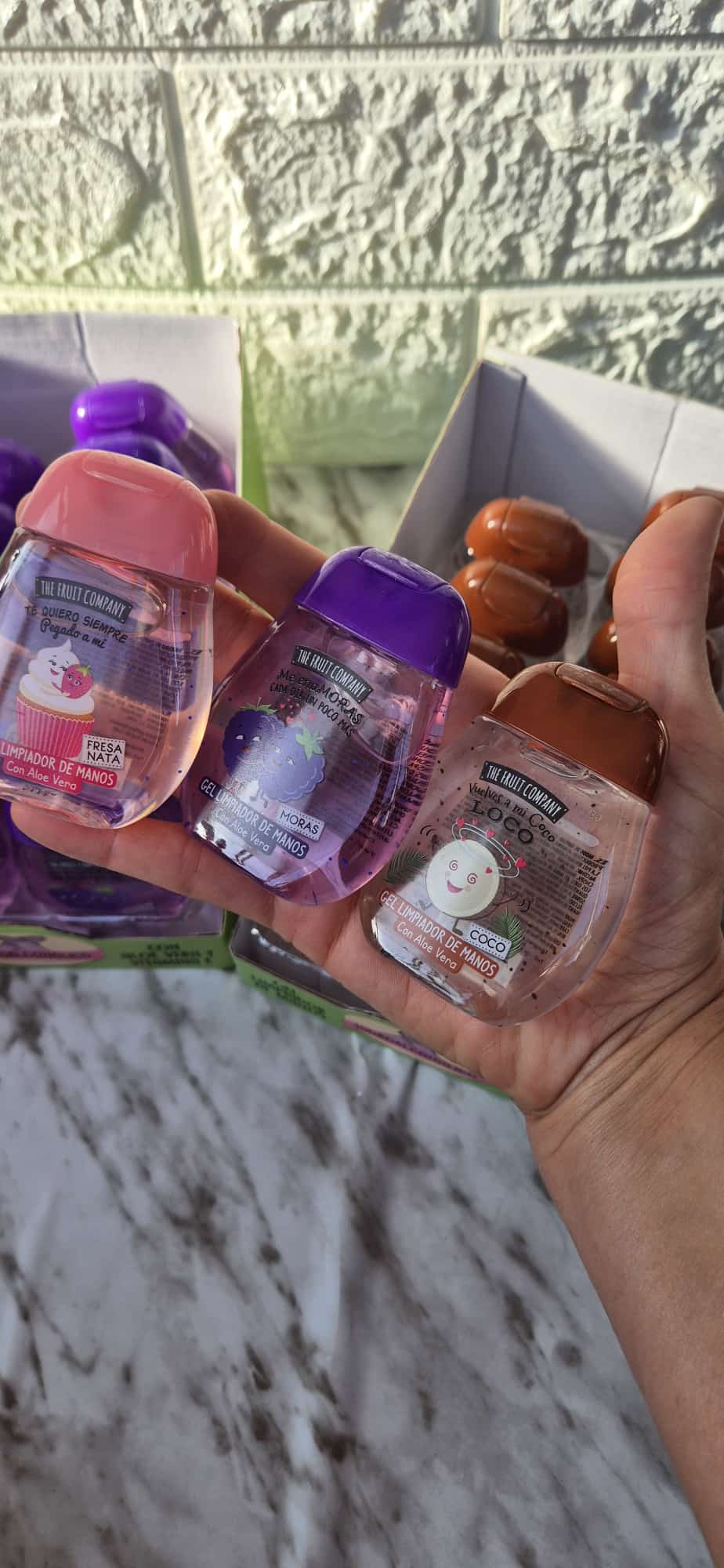 Gel de Manos Antibacterial The Fruit Company