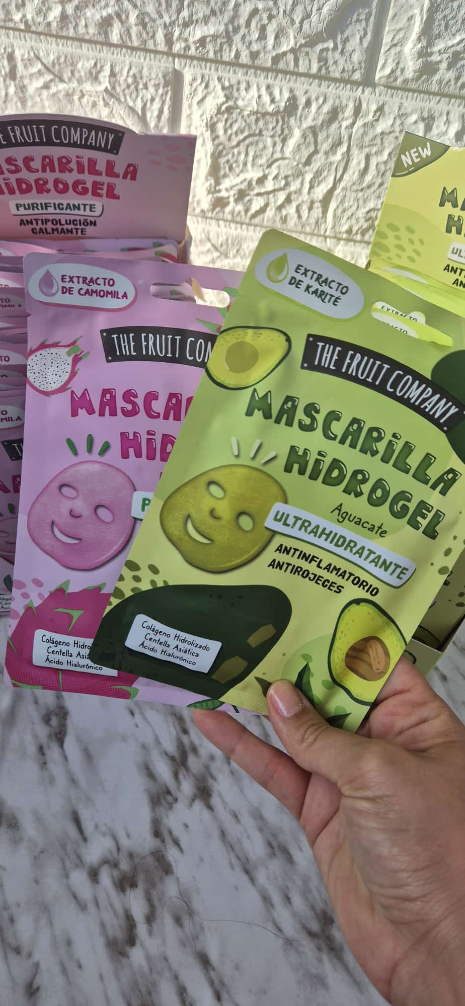 Mascarillas Faciales The Fruit Company
