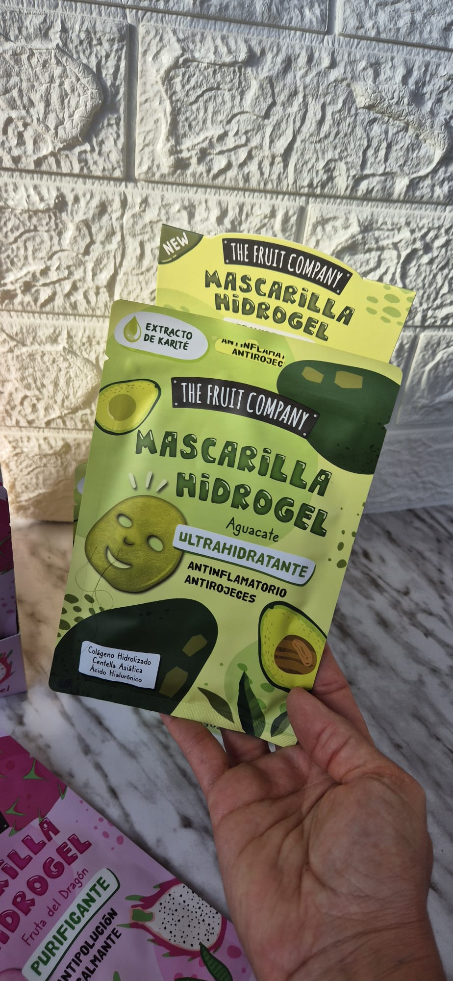 Mascarillas Faciales The Fruit Company