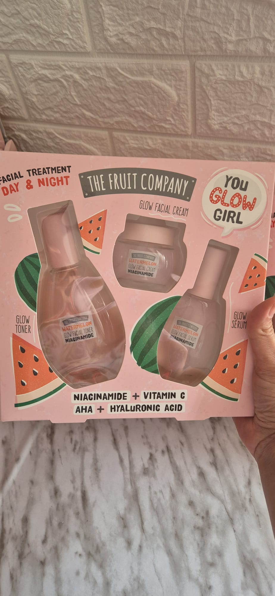 Set Tratamiento Facial Glow Up Sandia The Fruit Company