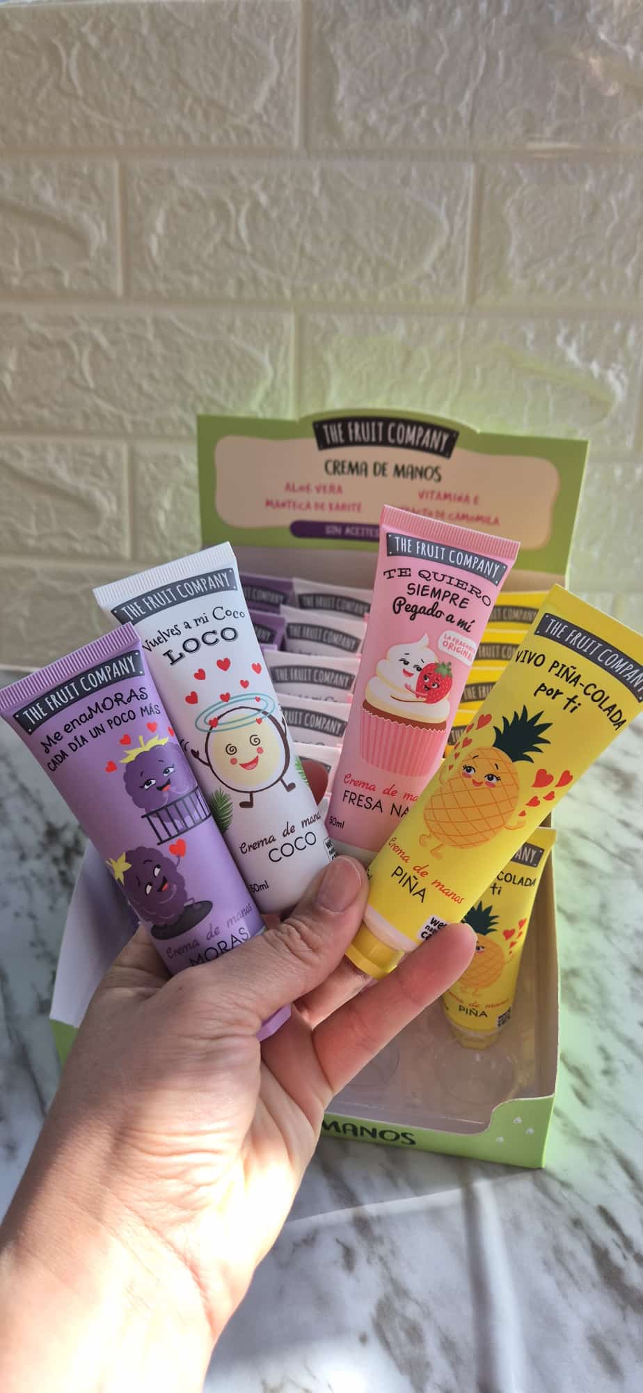 Crema de Manos The Fruit Company