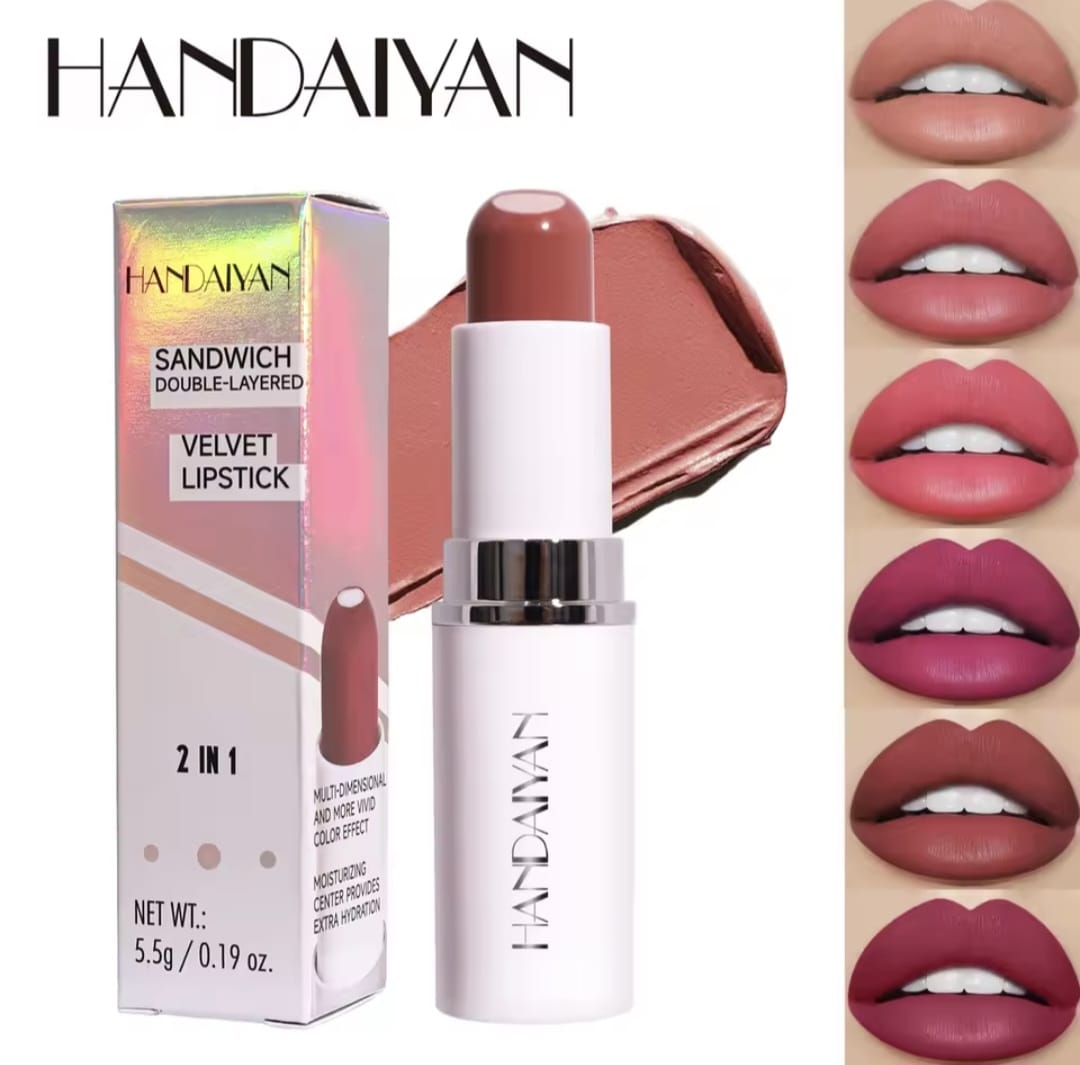 Labial Mate con Centro de Hidratación HANDAIYAN