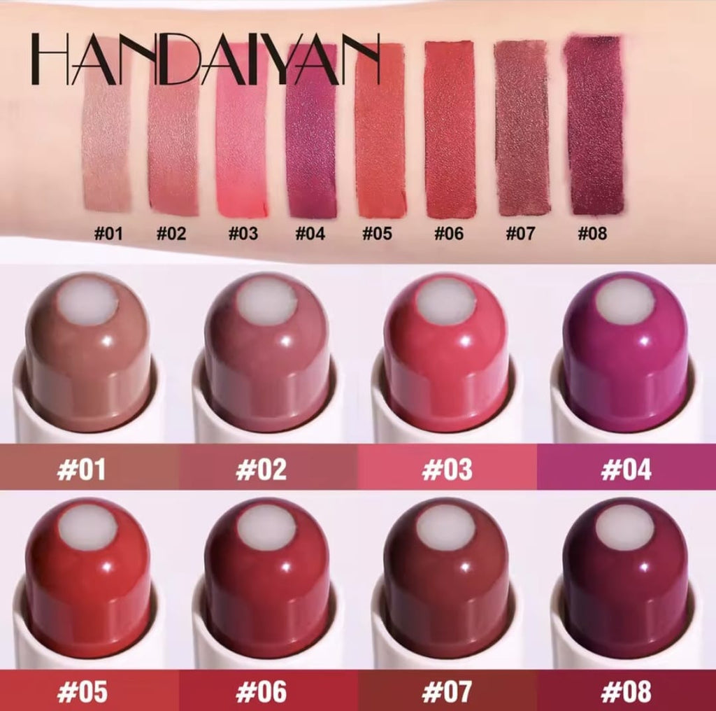 Labial Mate con Centro de Hidratación HANDAIYAN