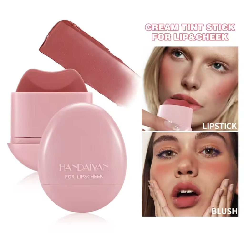 Labial y Rubor en Crema 2-en-1 Handaiyan (Efecto Natural)