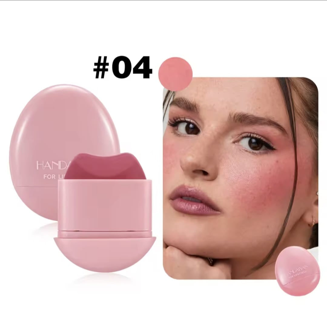 Labial y Rubor en Crema 2-en-1 Handaiyan (Efecto Natural)