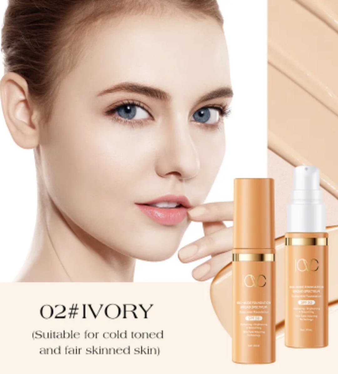 Base de Maquillaje 50 SPF ICVC