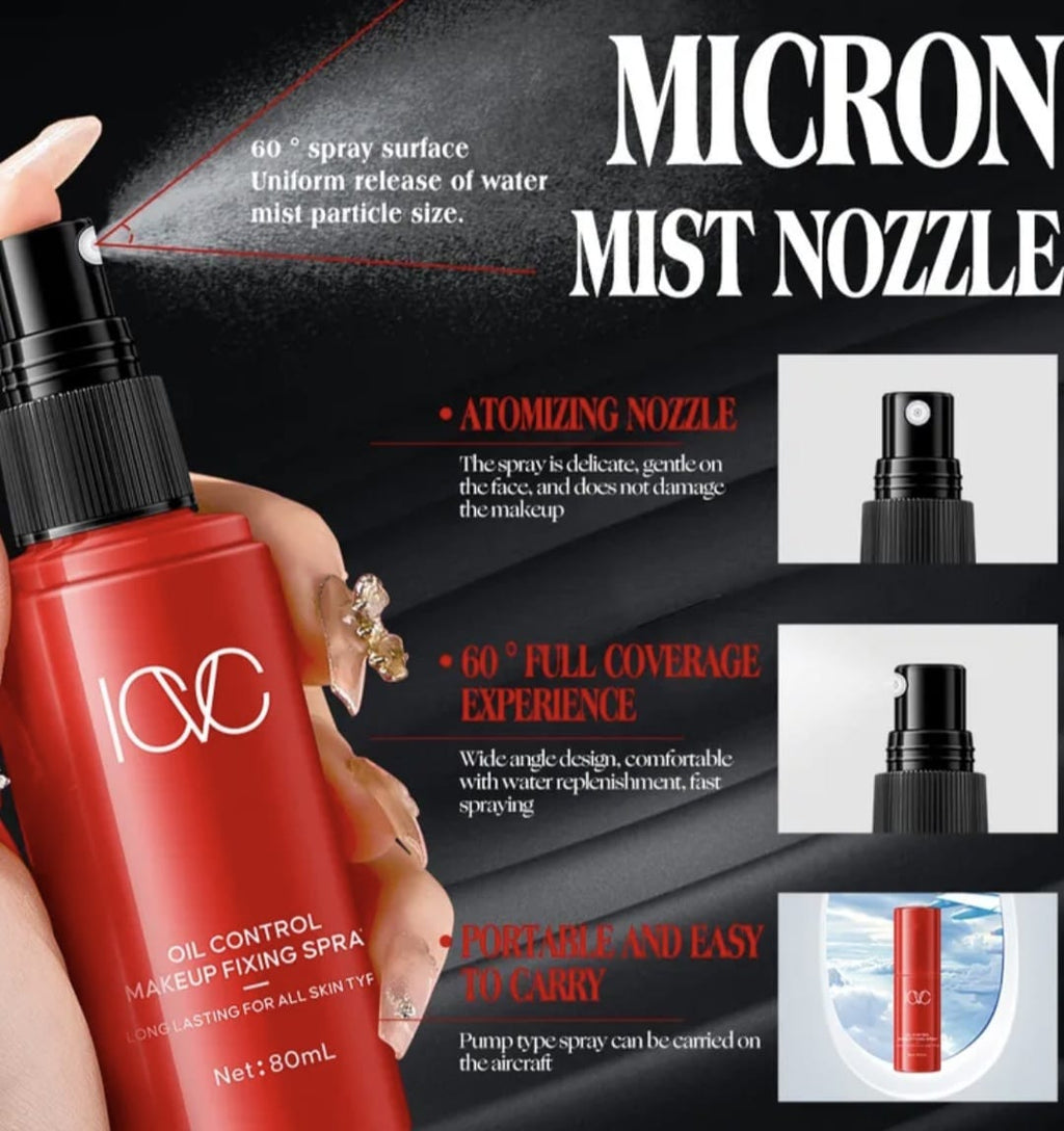 Spray Fijador de Maquillaje Oil Control ICVC
