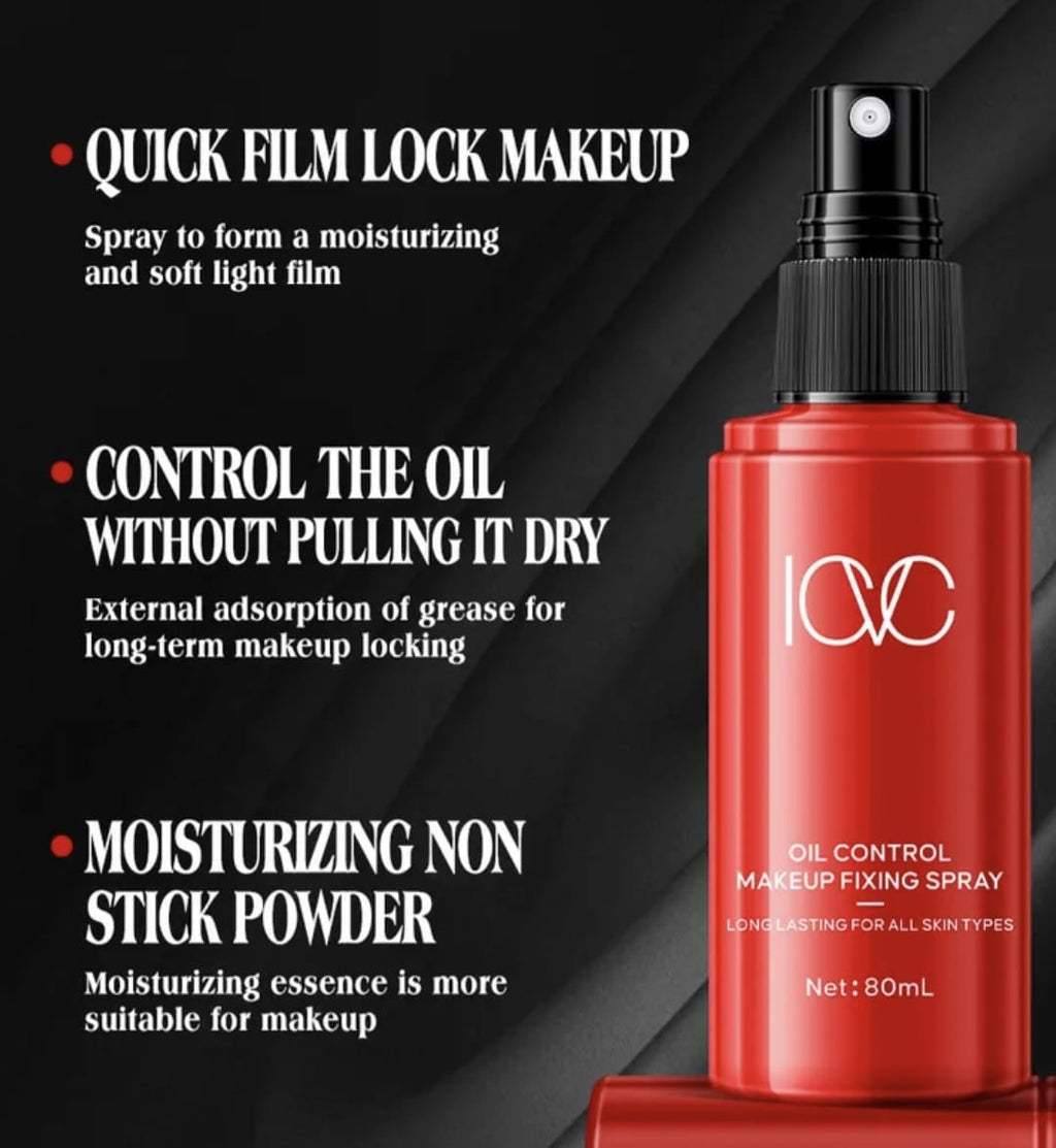 Spray Fijador de Maquillaje Oil Control ICVC