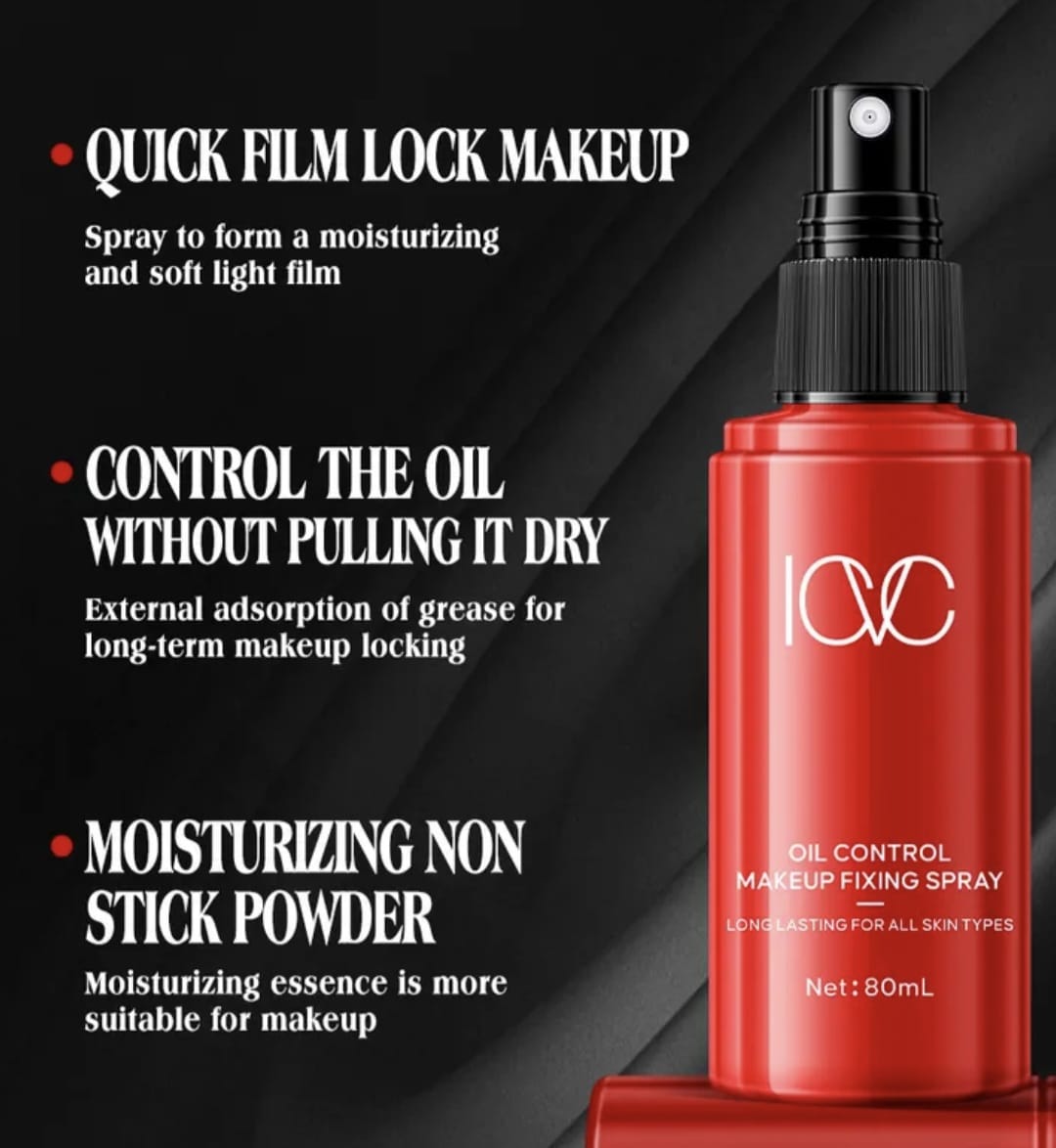 Spray Fijador de Maquillaje Oil Control ICVC