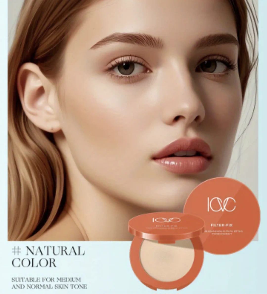 Polvo Compacto Fijador de Larga Duración ICVC