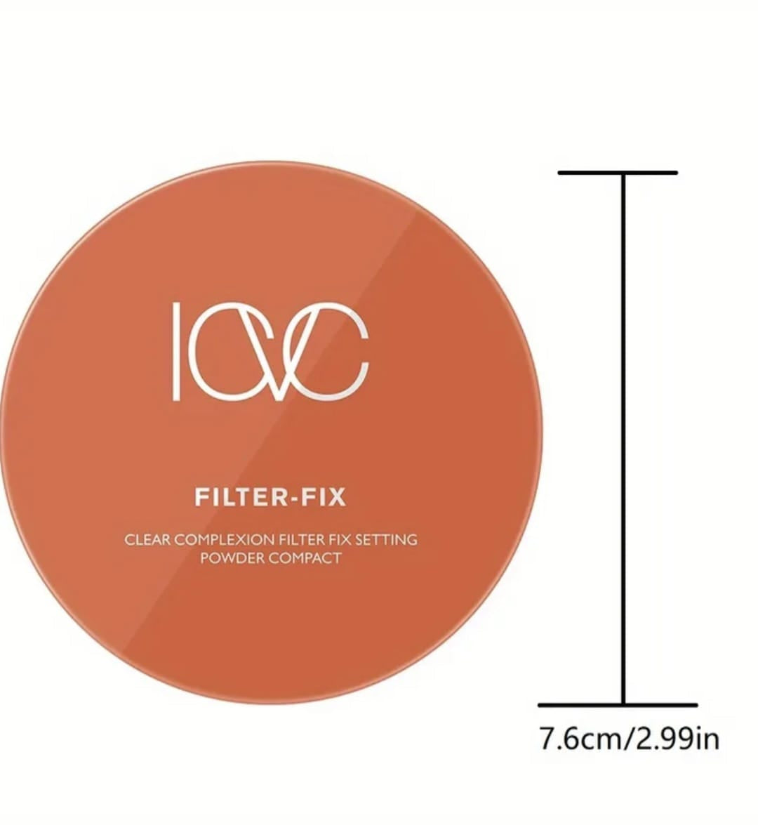 Polvo Compacto Fijador de Larga Duración ICVC