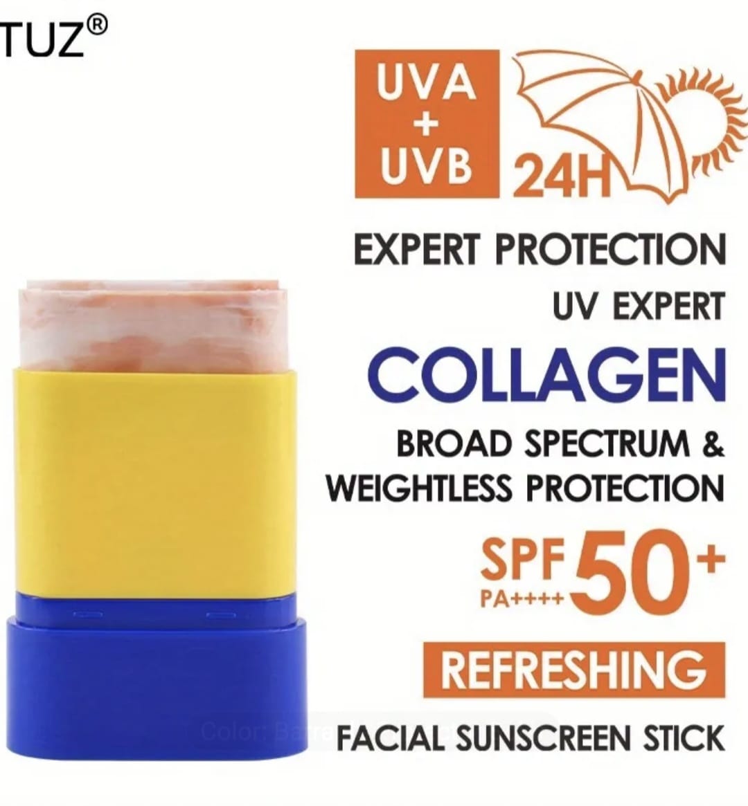 Protector Solar con Colágeno SPF50+ TUZ