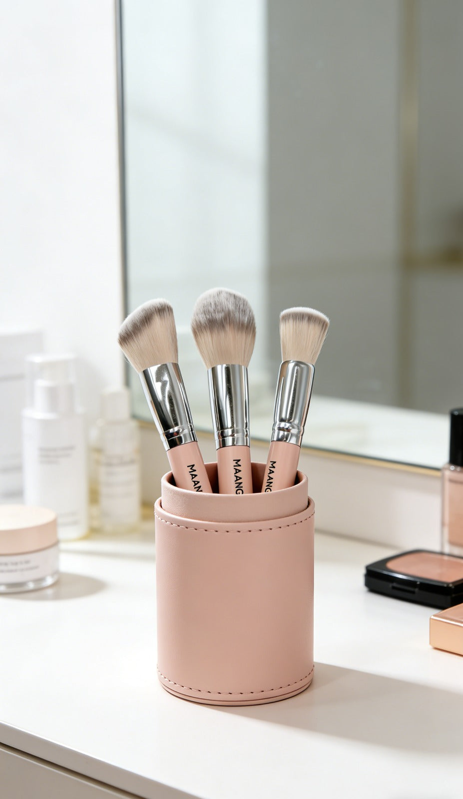 Set 3 Brochas de Maquillaje Profesional