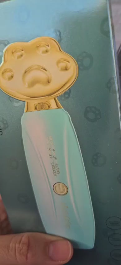 Masajeador facial con forma Ergonómica