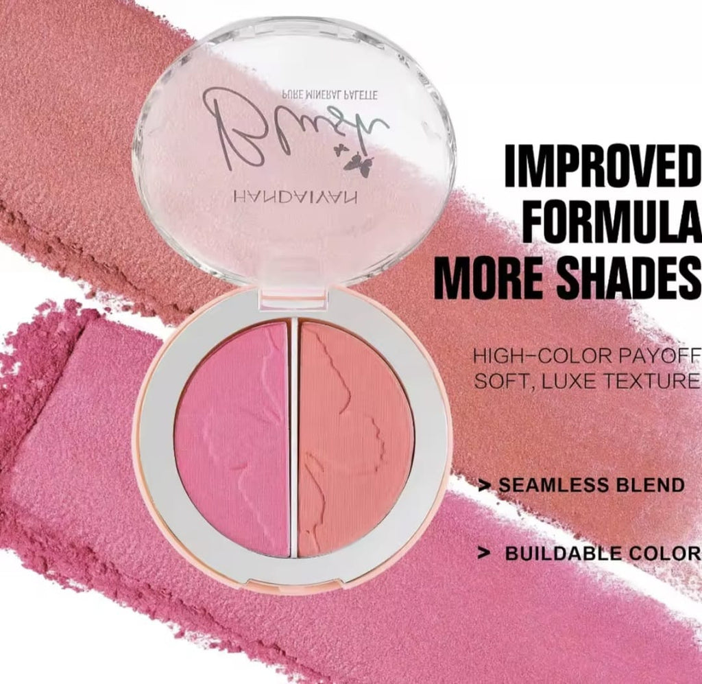 Blush + iluminador compacto