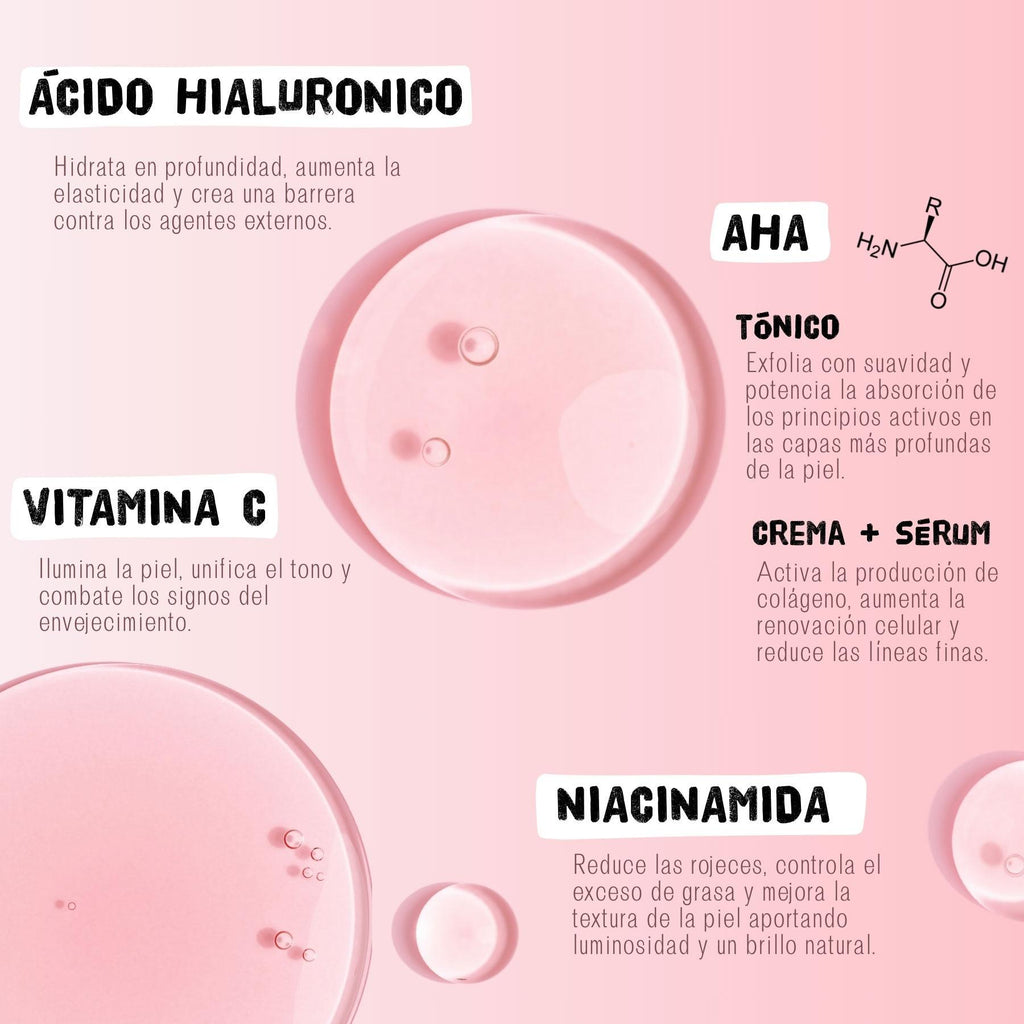 Set Tratamiento Facial Glow Up Sandia The Fruit Company
