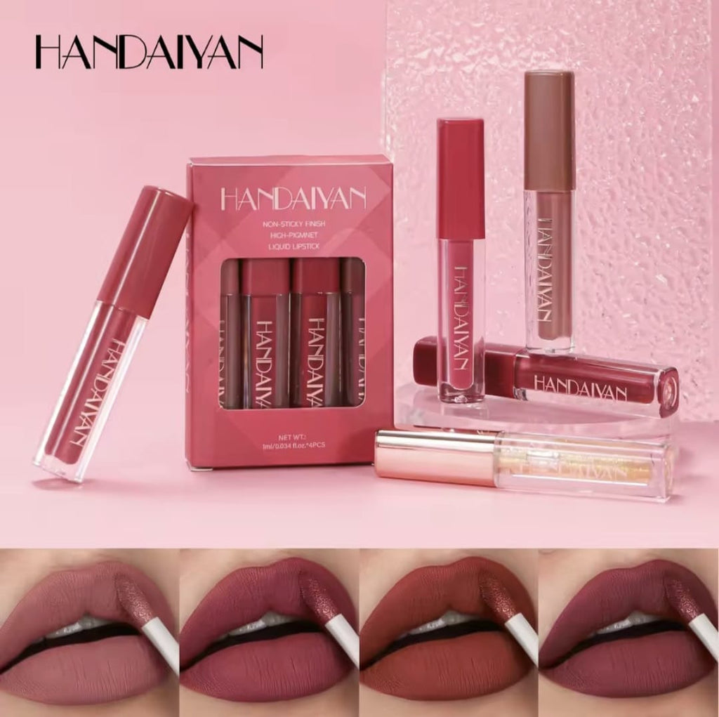 Mini Set de Labiales Mate Handaiyan