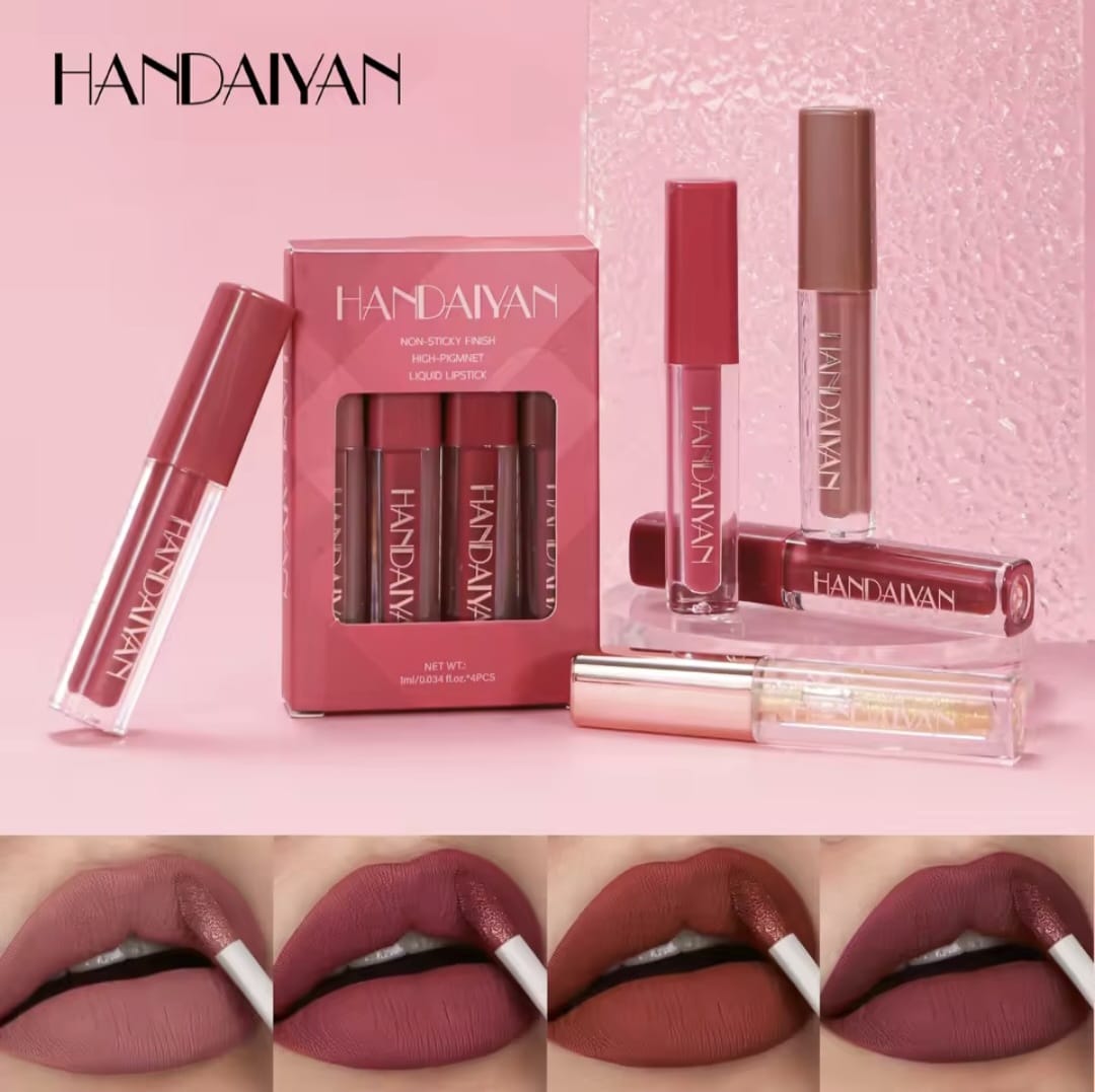 Mini Set de Labiales Mate Handaiyan