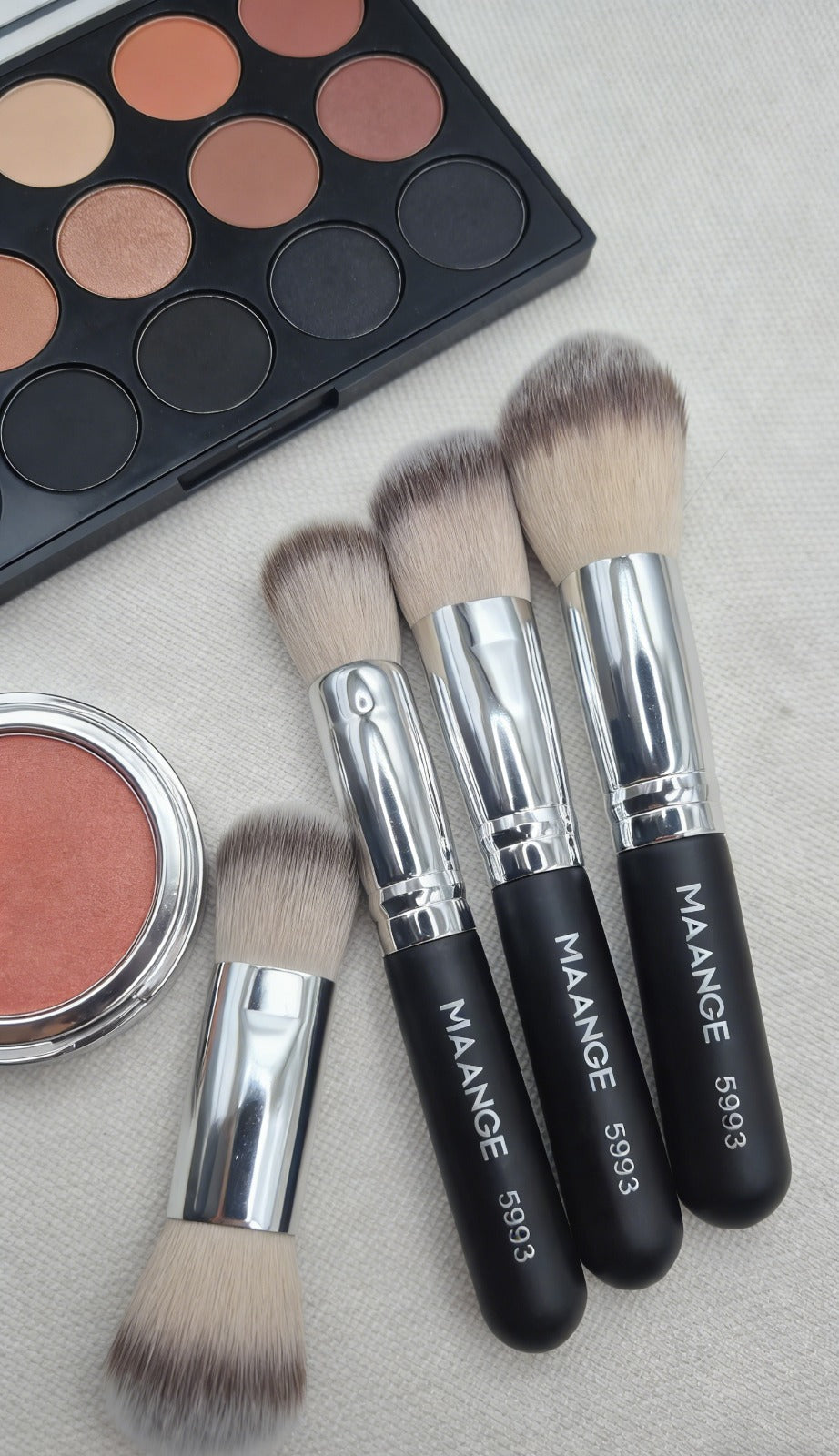 Set 3 Brochas de Maquillaje Profesional